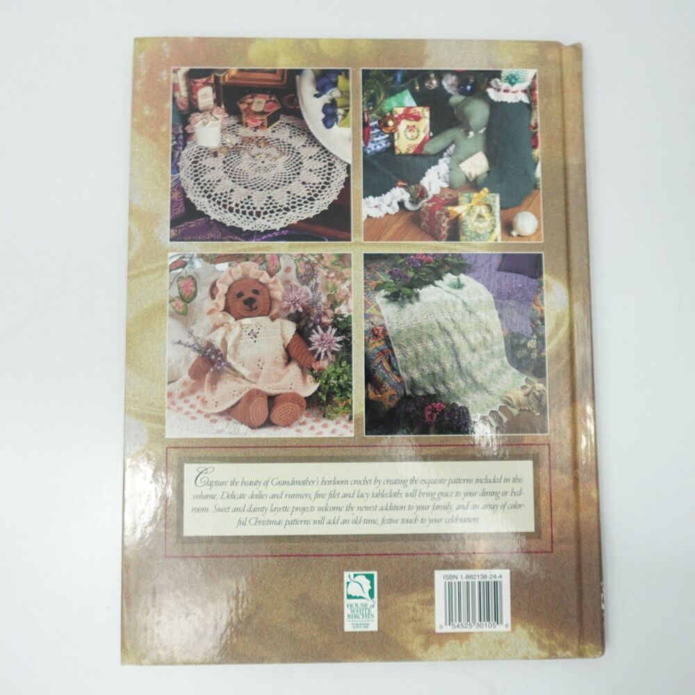 Grandmother's Favorite Crochet 1996 Patterns House of White Birches Hardcover - Picture 4 of 8